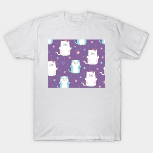 Cats pattern T-Shirt